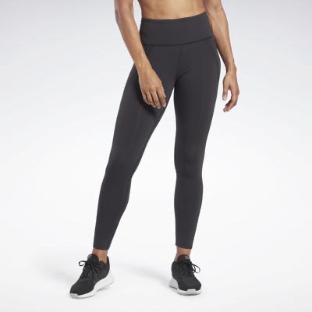 Reebok Women's Lux High-Waisted Pull-on Leggings, a Macy's Exclusive - Black S